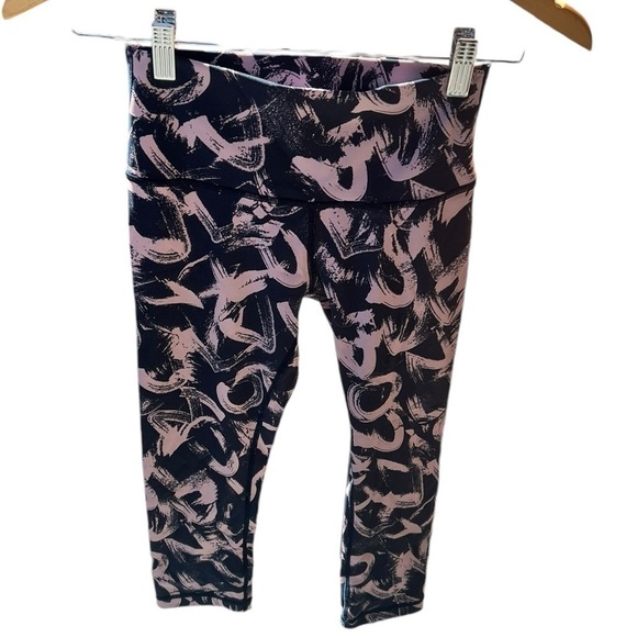 Wunder Under High Rise Legging Graffiti Pop Antoinette True Navy - Picture 3 of 6